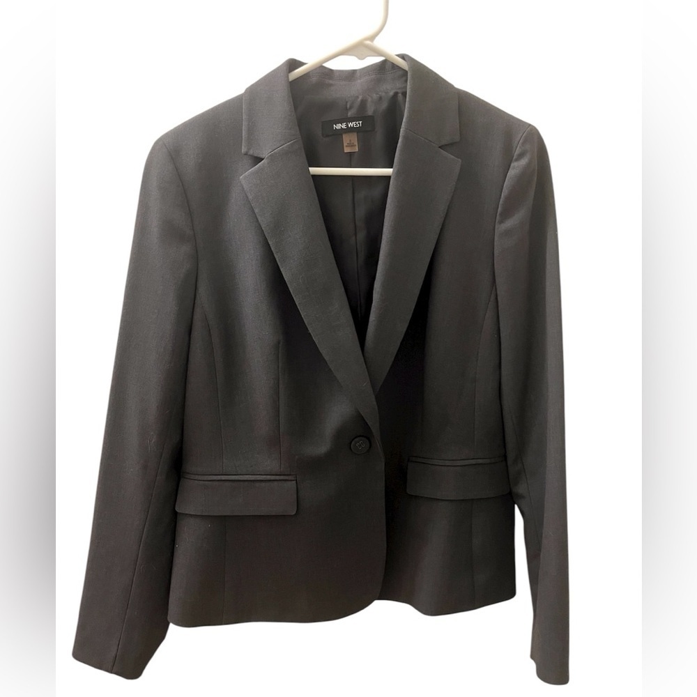 Nine West Gray Blazer